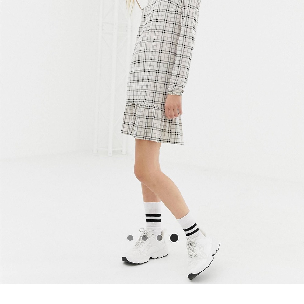 Daisy Street Ruffle holiday Mini Dress - Picture 2 of 5